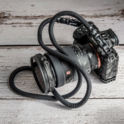 A-MoDe FCSC-BL 9mm Quick Release Buckle Rope Camera Strap 100cm 快拆扣登山繩相機帶 (黑色) 圖片 6