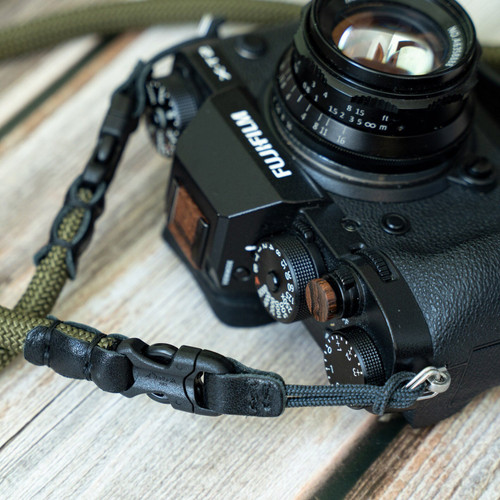 A-MoDe FCSC-B/R 9mm Quick Release Buckle Rope Camera Strap 100cm 快拆扣登山繩相機帶 (黑紅) 圖片 9