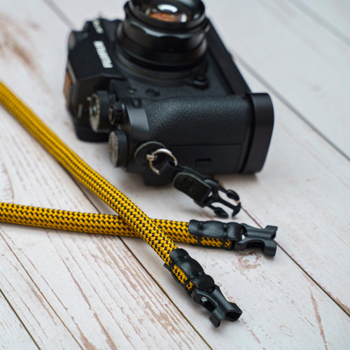 A-MoDe FCSC100-BBW 8.7mm Quick Release Buckle Rope Camera Strap 100cm 快拆扣登山繩相機帶 (藍黑白) 圖片 9