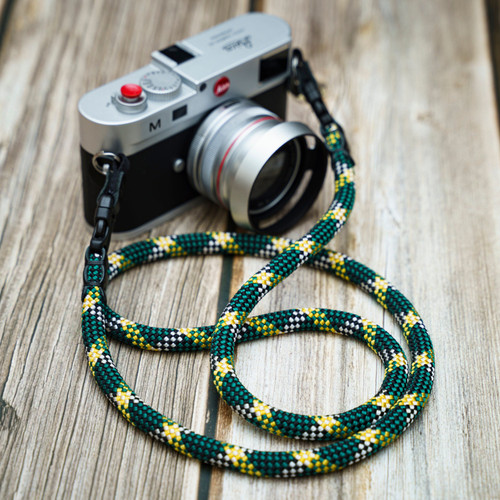 A-MoDe FCSC-GC 10mm Quick Release Buckle Rope Camera Strap 100cm 快拆扣登山繩相機帶 (綠色迷彩) 圖片 3