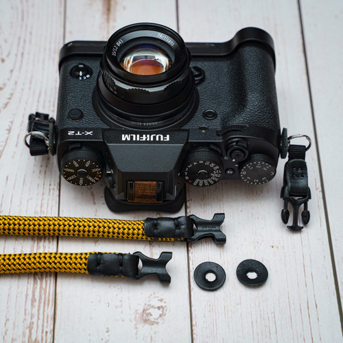 A-MoDe FCSC100-GS 8.7mm Quick Release Buckle Rope Camera Strap 100cm 快拆扣登山繩相機帶 (青蛇) 圖片 11