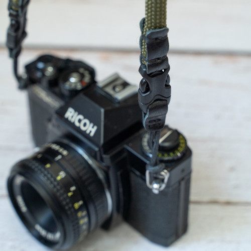 A-MoDe FCSC-BL 9mm Quick Release Buckle Rope Camera Strap 120cm 快拆扣登山繩相機帶 (黑色) 圖片 5