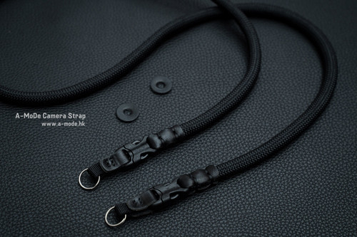 A-MoDe FCSC-BL 9mm Quick Release Buckle Rope Camera Strap 120cm 快拆扣登山繩相機帶 (黑色) 圖片 7