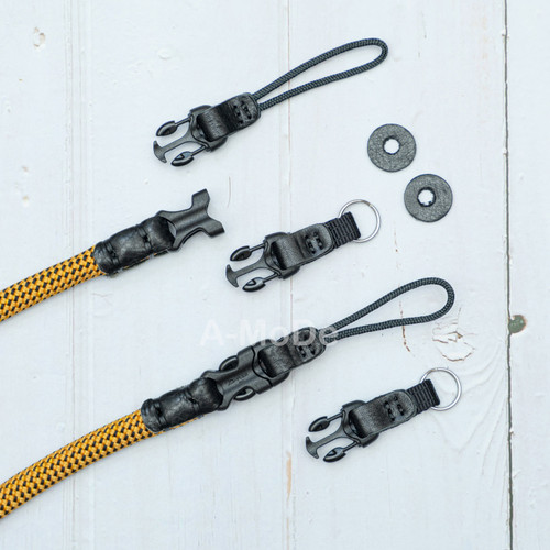 A-MoDe FCSC-B/R 9mm Quick Release Buckle Rope Camera Strap 120cm 快拆扣登山繩相機帶 (黑紅) 圖片 8