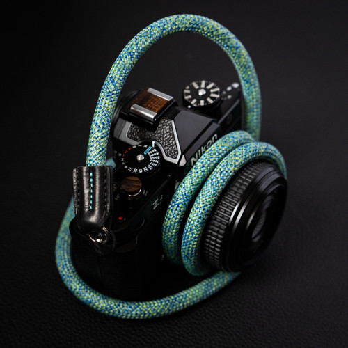 A-MoDe CSC100-FGRB 10mm 登山繩相機帶 100cm (花綠藍) 圖片 6