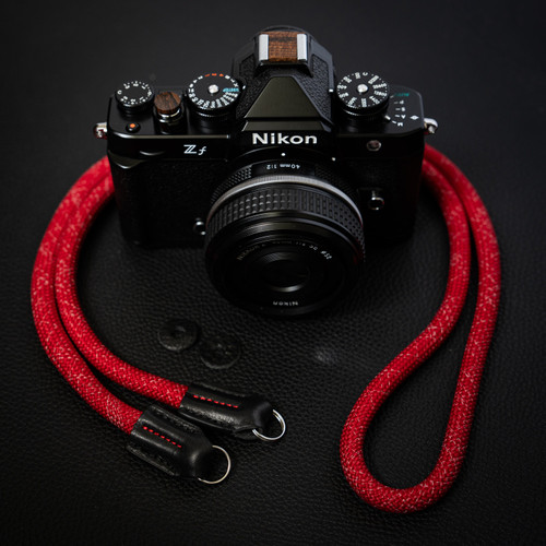 A-MoDe CSC100-FREW 10mm 登山繩相機帶 100cm (花紅白) 圖片 6