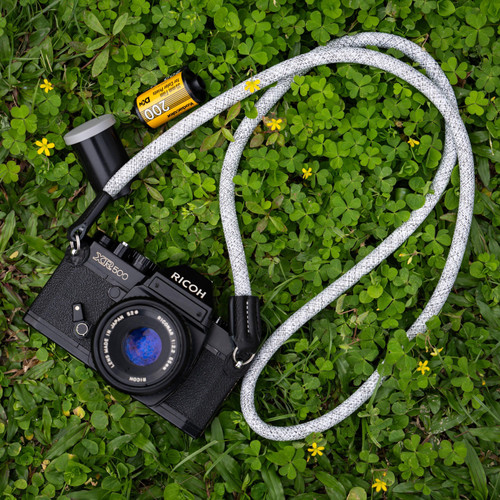 A-MoDe CSC120-FWH 10mm 登山繩相機帶 120cm (花白黑) 圖片 7