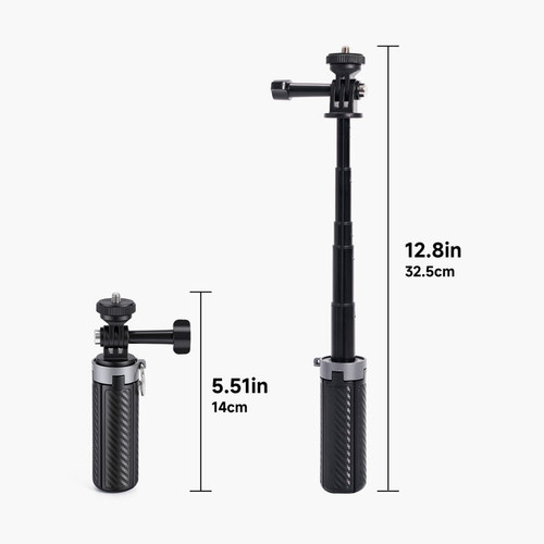 VSGO 威高 VP015 Mini Multifunctional Telescopic Tripod Black 多功能伸縮三腳架 (黑色)