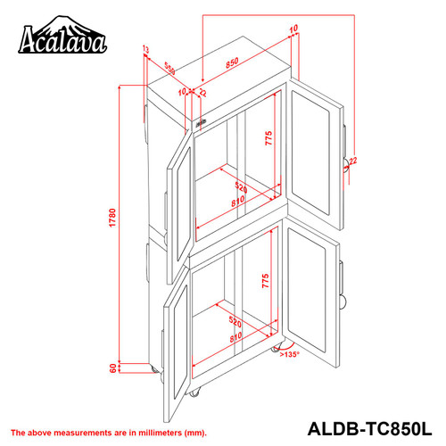 Acalava ALDB-TC850L 850L 電子防潮箱 產品圖 8