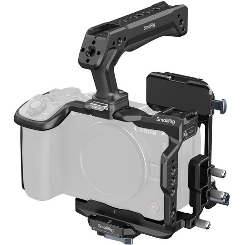 SmallRig 6381 HawkLock Quick Release Cage Kit with V-Mount Battery Plate for Canon EOS R6 V 快拆套籠套裝連電池掛板