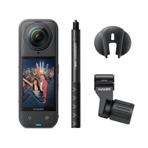 Insta360 X5 8K Ski Bundle 雙板滑雪套裝 official image 01