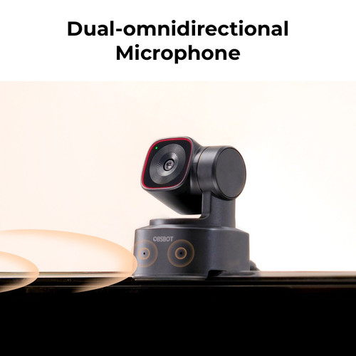 OBSBOT Tiny 3 Lite AI-Powered Spatial Audio 4K PTZ Webcam product image 5