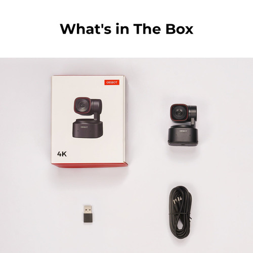 OBSBOT Tiny 2 Lite AI-Powered PTZ 4K Webcam product image 2