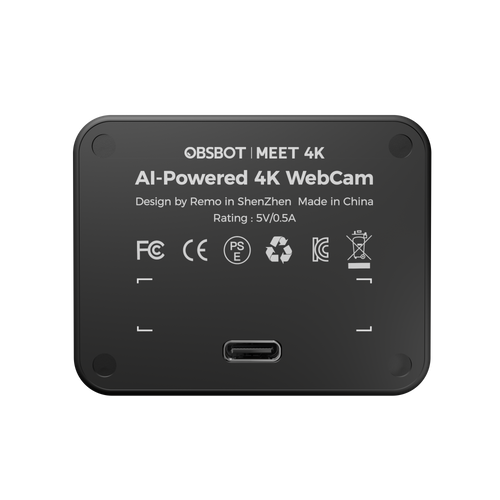 OBSBOT MEET 4K AI-Powered, Auto Framing 4K Webcam product image 3