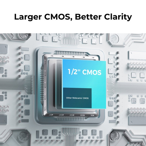 OBSBOT Meet 2 AI-Powered 4K Webcam (Cloud White) product image 4