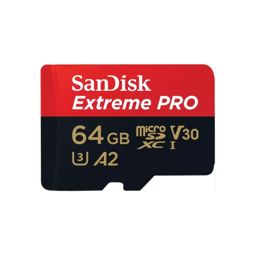 SanDisk Extreme Pro A2 V30 U3 UHS-I microSDXC 記憶卡 (64GB)
