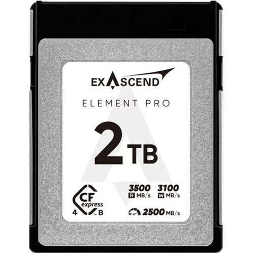 Exascend Element Pro CFexpress 4.0 Type B Memory Card 記憶卡 (2TB)