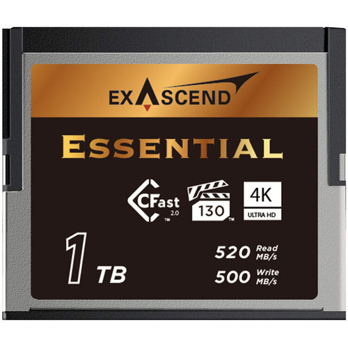 Exascend Essential CFast Card 2.0 記憶卡 (1TB)
