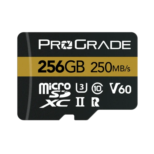 ProGrade Digital microSDXC UHS-II V60 Memory Card 250MBps 記憶卡 (256GB)
