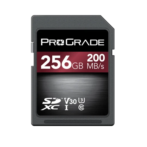 ProGrade Digital SDXC UHS-I V30 200R Strontium 記憶卡 (256GB)