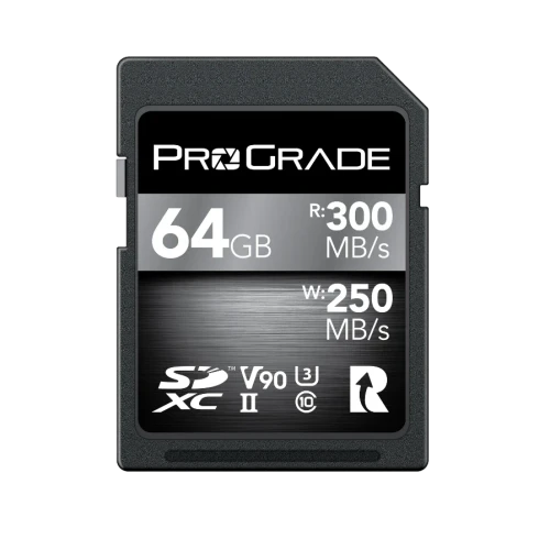 ProGrade Digital SDXC UHS-II V90 Memory Card 記憶卡 (64GB)