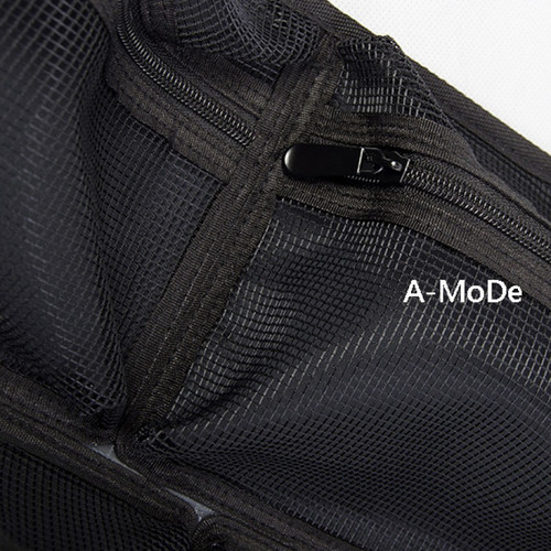 A-MoDe LID1550C 網狀蓋板收納袋 - 拉鏈網袋細節