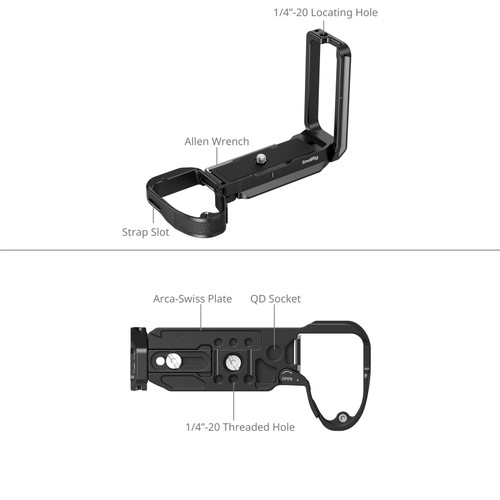 SmallRig 6706 L-Shaped Mount Plate for Sony Alpha 7R VI L型快拆板 09