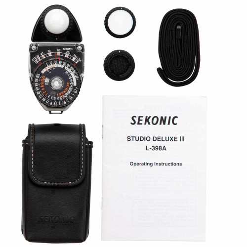 Sekonic L-398A Studio Deluxe III Analog Light Meter 指針式測光錶 06