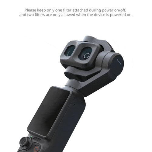 SmallRig 6476 Split Filter Kit for DJI Osmo Pocket 4P (ND16/64/256 + CPL) 分體式濾鏡套裝