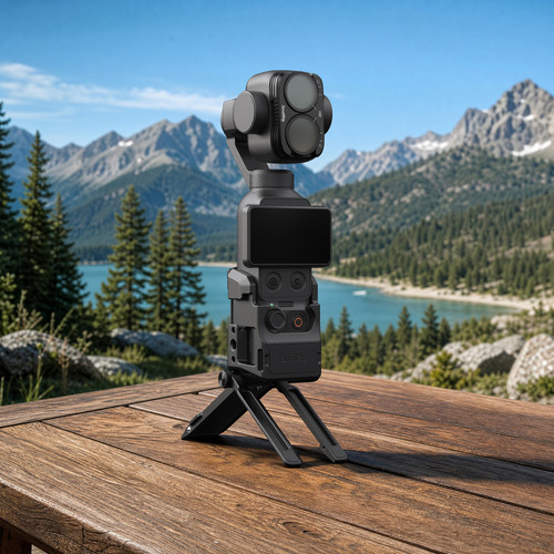 SmallRig 6477 Split Filter Kit for DJI Osmo Pocket 4P (VND1-5 + 1/4 Black Diffusion + CPL) 分體式濾鏡套裝