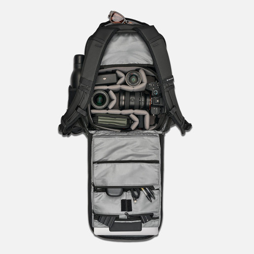 Wandrd PRVKE ZIP 21L Black 攝影背包套裝 official gallery image 3