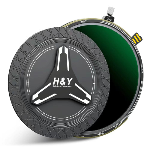 H&Y HD Nova-Series Magnetic Variable ND3-32 + CPL Filter 可調式減光偏光鏡 (82mm) official image 01