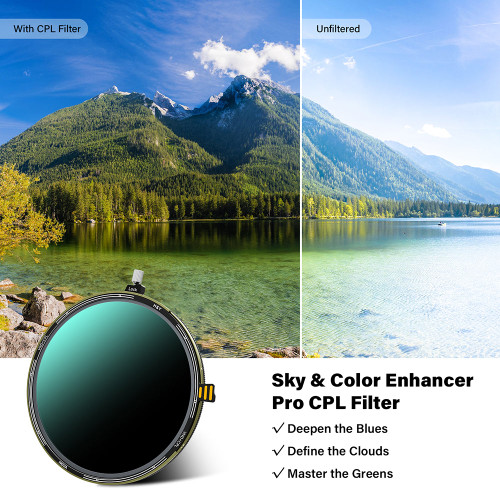 H&Y HD Nova-Series Magnetic Variable ND3-32 + CPL Filter 可調式減光偏光鏡 (82mm) official image 03