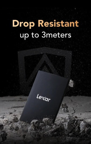 Lexar ARMOR 700 3m drop resistance
