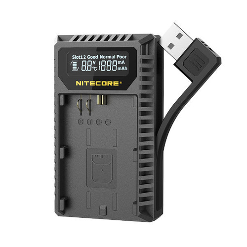 Nitecore UCN3 USB Charger For Canon LP-E6N 電池充電座