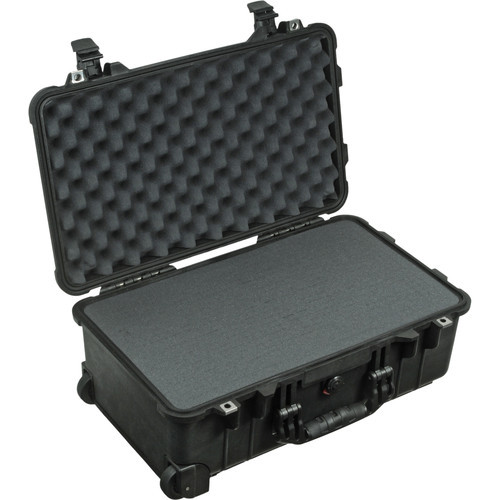 Pelican 1510 WF Carry-On Case with Foam Set Black 主圖