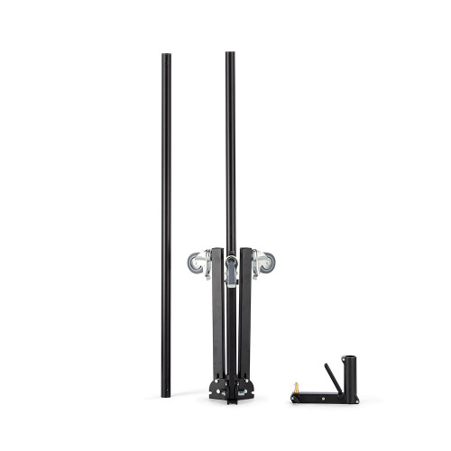 Manfrotto 231B Black Column Light Stand with Locking Wheels 黑色移動式燈架柱 圖片 2
