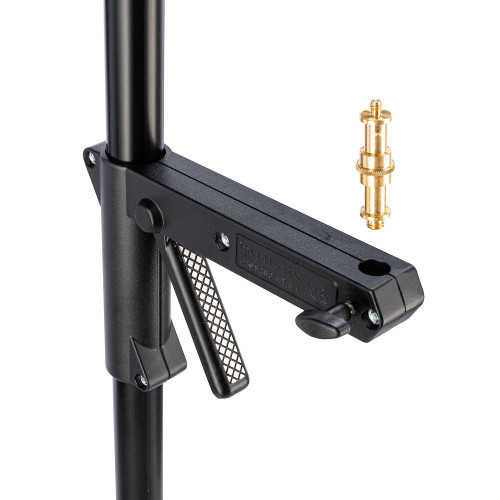 Manfrotto 231B Black Column Light Stand with Locking Wheels 黑色移動式燈架柱 圖片 3