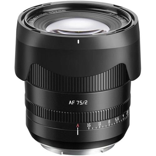 TTArtisan 銘匠 AF 75mm F2 Full Frame Lens 鏡頭 (L Mount 黑色) 主圖