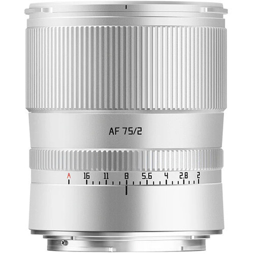 TTArtisan 銘匠 AF 75mm F2 Full Frame Lens 鏡頭 (Nikon Z, 銀色) 主圖