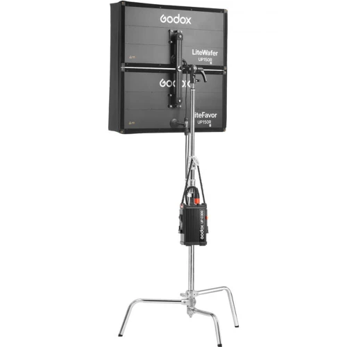 Godox UP150R Kit 2 雙燈背面與控制器