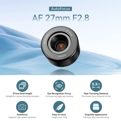 7artisans 七工匠 27mm f2.8 AF APSC Lens Fuji X 自動對焦鏡頭