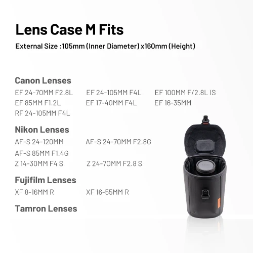 PGYTECH P-CB-252 Lens Case Medium 鏡頭袋