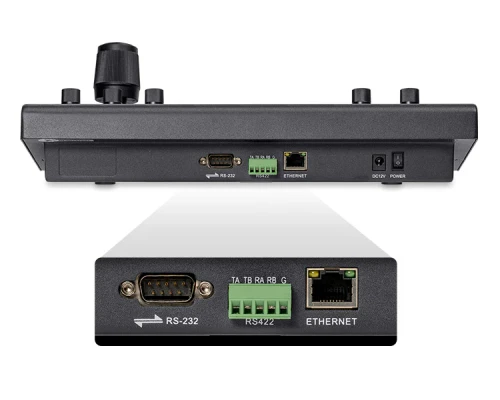FeelWorld KBC10 RS-232 RS-422 Ethernet 及電源接口
