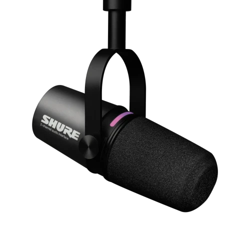 Shure MV7i 咪架側面角度