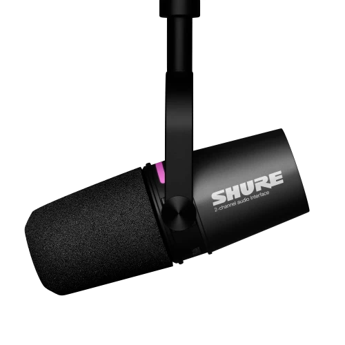 Shure MV7i 動圈麥克風側面