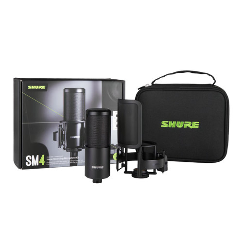 Shure SM4-K-KIT 家庭錄音套裝展示