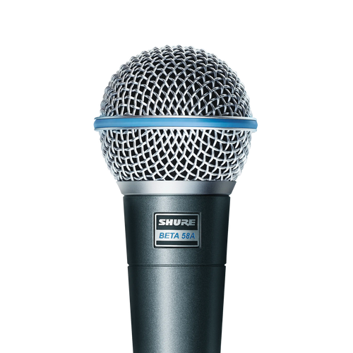 Shure BETA 58A 耐凹鋼網罩近攝