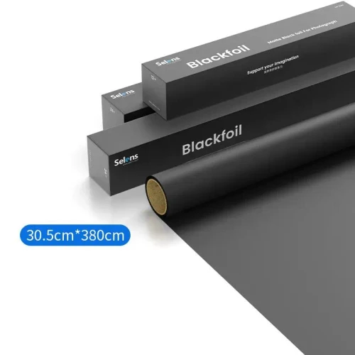 Selens SLO4-BF Profoil Matte Black Foil 黑色控光鋁箔紙 (30.5cm x 3.8m)