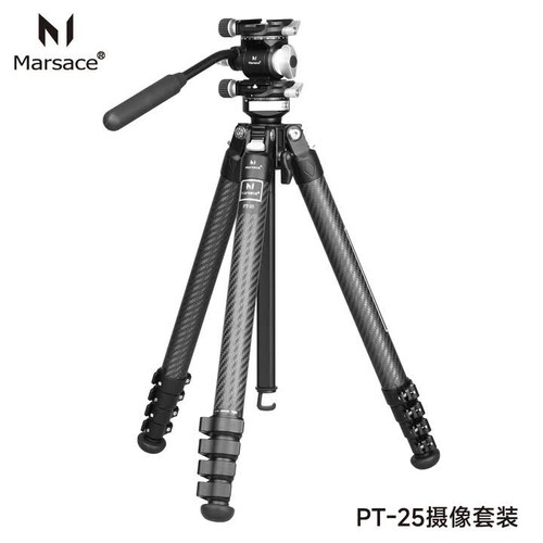 Marsace 馬小路 PT-25 Video 攝像三腳架套裝官方白底主圖
